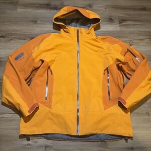 2000s Arcteryx Men's XL Stingray Ski Jacket Water Resistant Y2k Orange Copper
